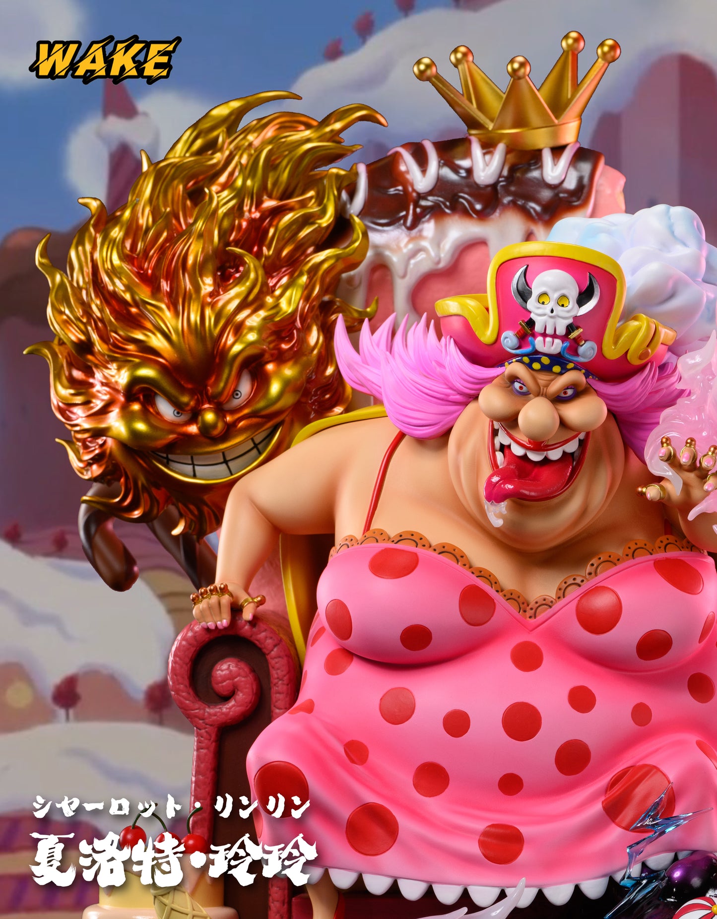 WAKE STUDIO – ONE PIECE: FOUR EMPERORS SERIES 2. SITTING POSE BIG MOM [IN STOCK]