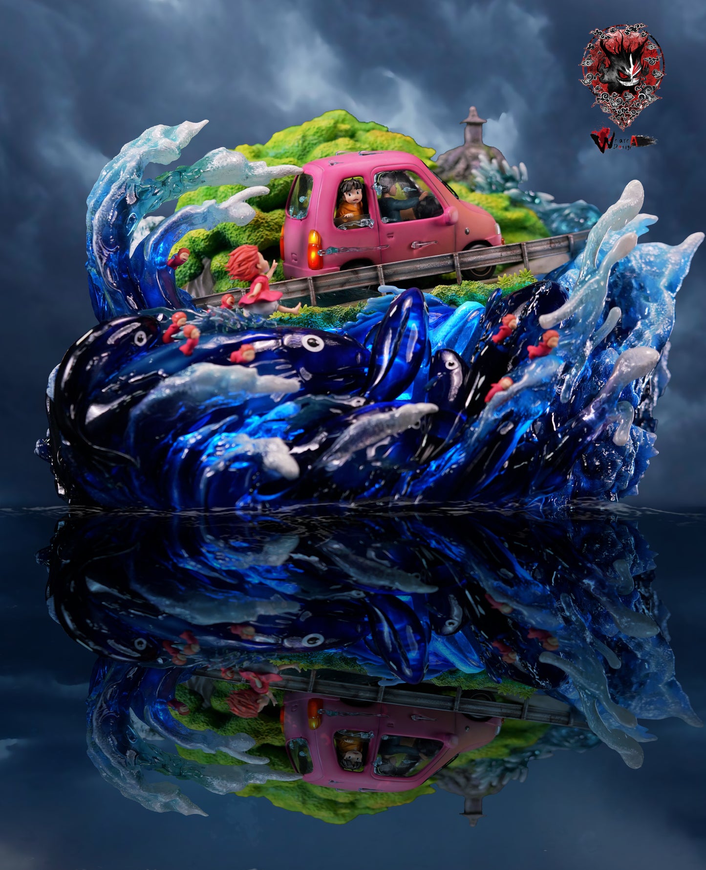 WEARE A DESIGN STUDIO – PONYO: FAMOUS SCENE, PONYO CHASING SOSUKE [IN STOCK]