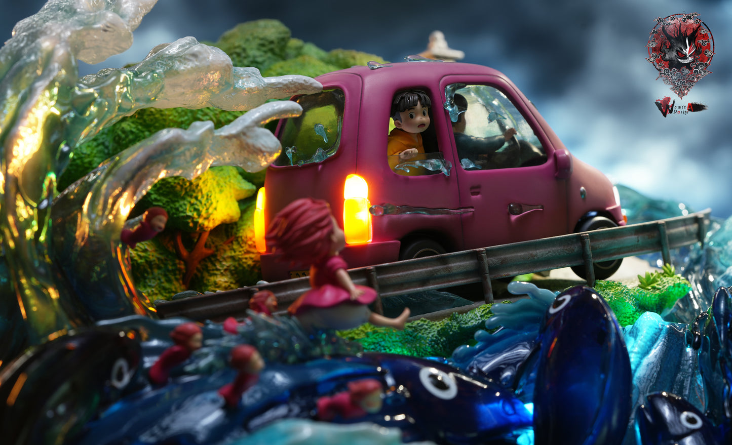 WEARE A DESIGN STUDIO – PONYO: FAMOUS SCENE, PONYO CHASING SOSUKE [IN STOCK]