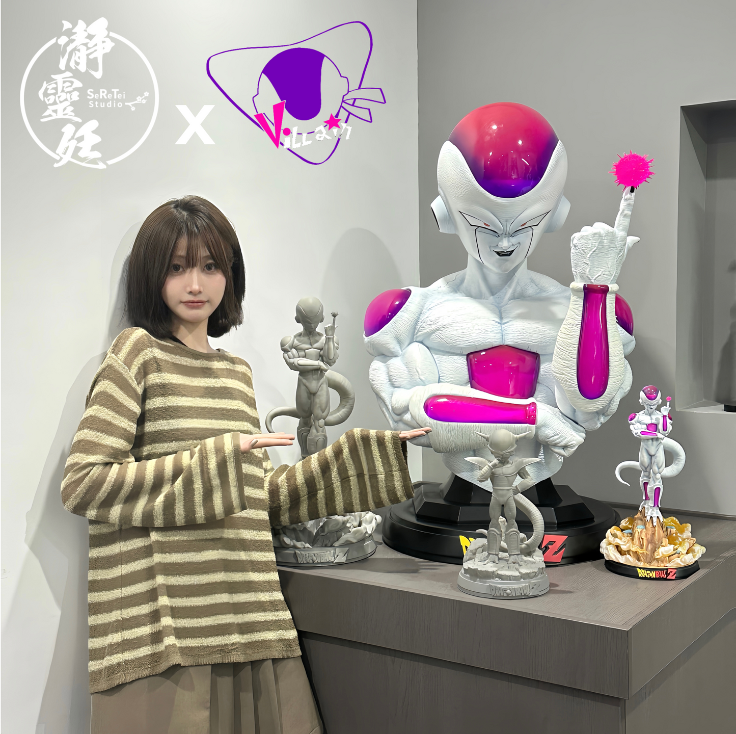 VILLAIN x SERETEI STUDIO – DRAGON BALL Z: BUST SERIES 1. FRIEZA’S FINAL FORM [IN STOCK]
