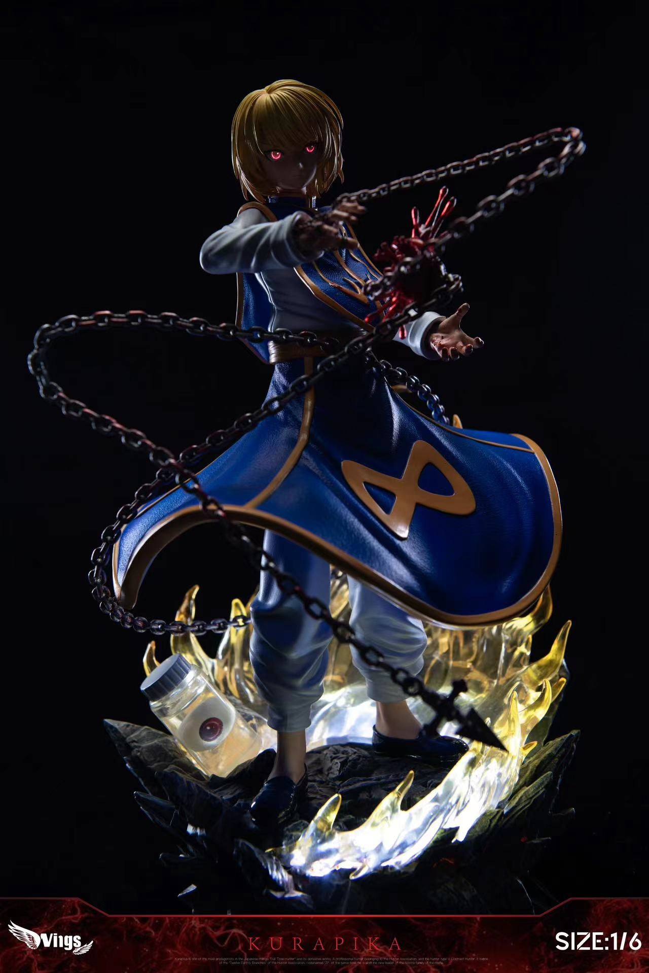 WINGS STUDIO – HUNTER x HUNTER: EMPEROR TIME KURAPIKA [IN STOCK]