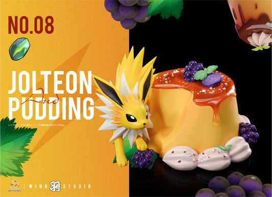 WING x HZ STUDIO – POKEMON: DESSERT SERIES 08. JOLTEON PUDDING [PRE-ORDER]