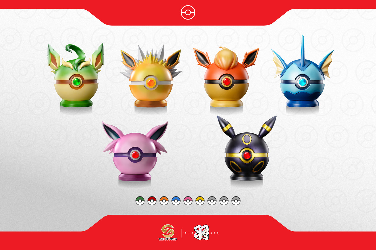 WING x HZ STUDIO – POKEMON: EEVEE POKE BALL SERIES 06. JOLTEON POKE BALL [IN STOCK]