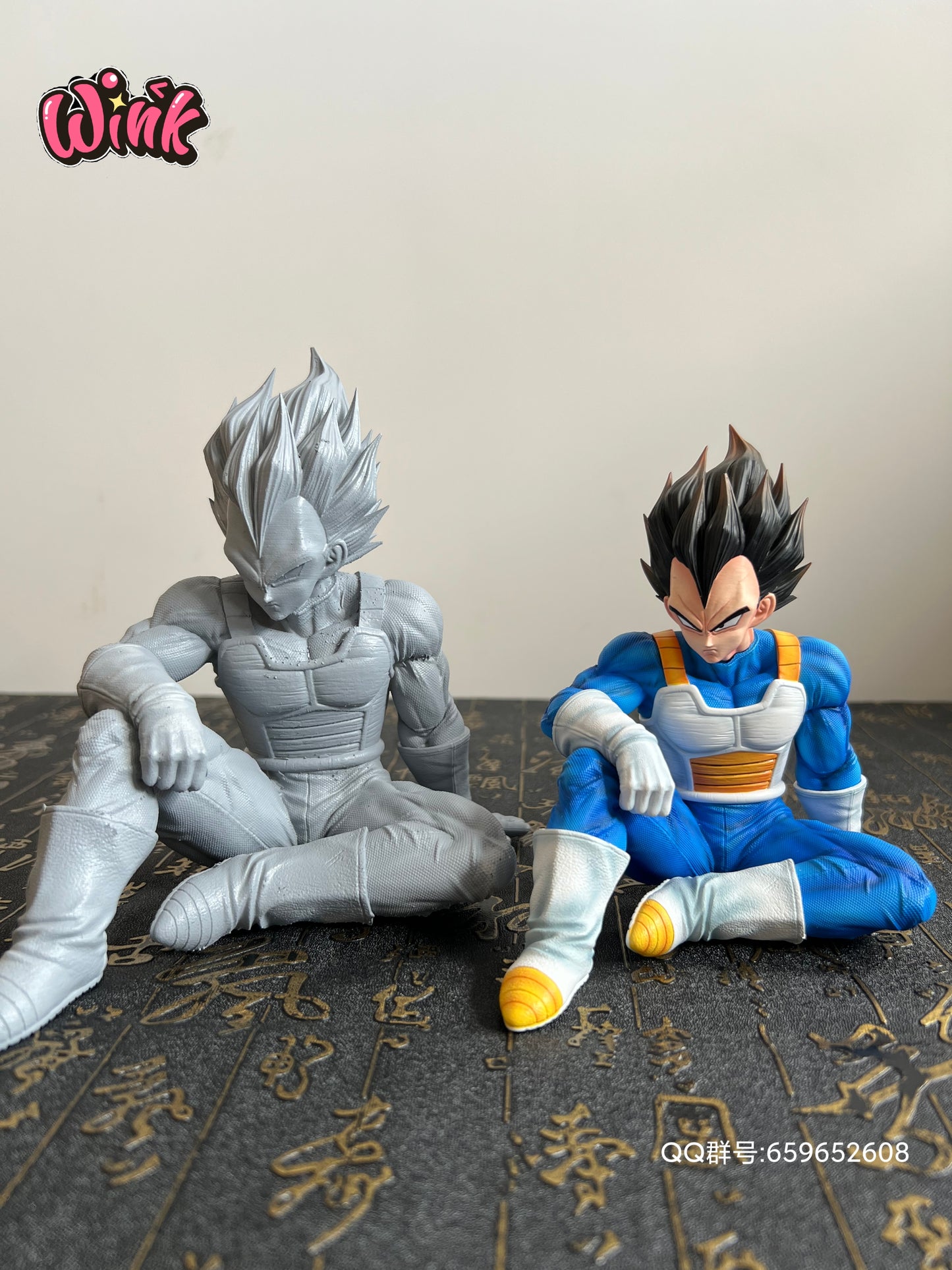 WINK STUDIO – DRAGON BALL Z: SITTING SERIES 1. VEGETA [IN STOCK]