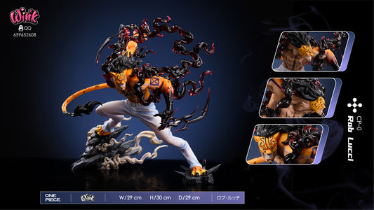 WINK STUDIO – ONE PIECE: “POP” SERIES 3. AWAKENING FORM ROB LUCCI [DISCONTINUED]