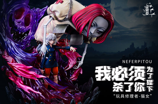 XIN LOU STUDIO - HUNTER X HUNTER NEFERPITOU AND DOCTOR BLYTHE 1