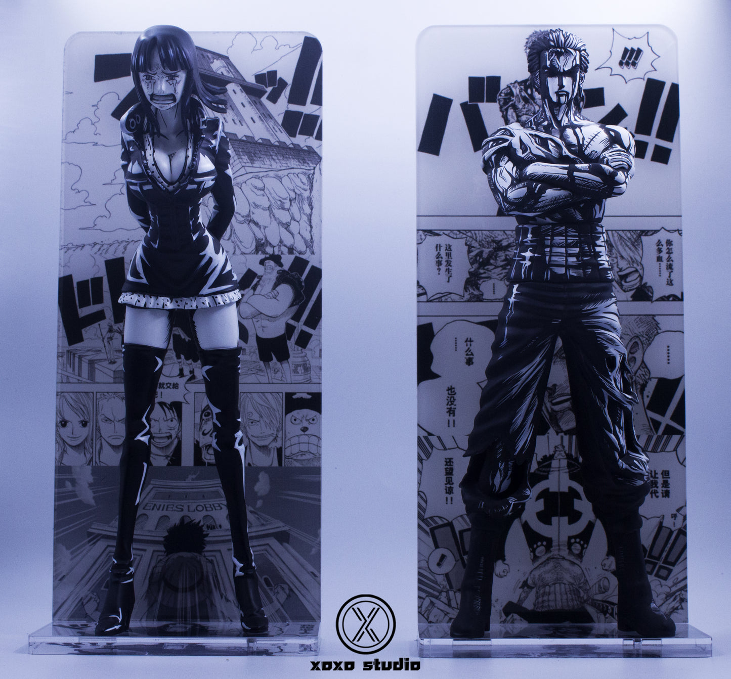 XOXO STUDIO – ONE PIECE: BLACK AND WHITE MANGA SERIES, BLOODY ZORO [IN STOCK]