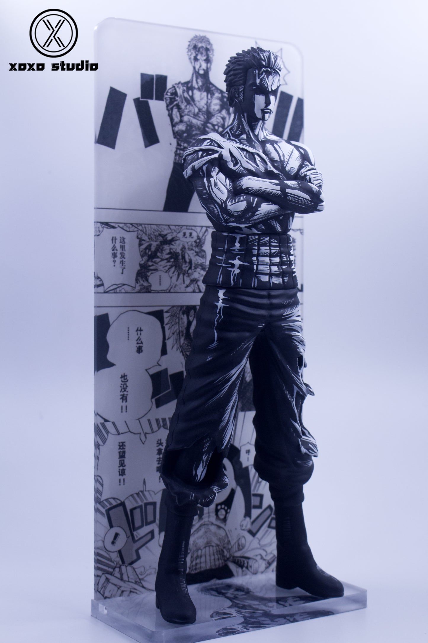XOXO STUDIO – ONE PIECE: BLACK AND WHITE MANGA SERIES, BLOODY ZORO [IN STOCK]