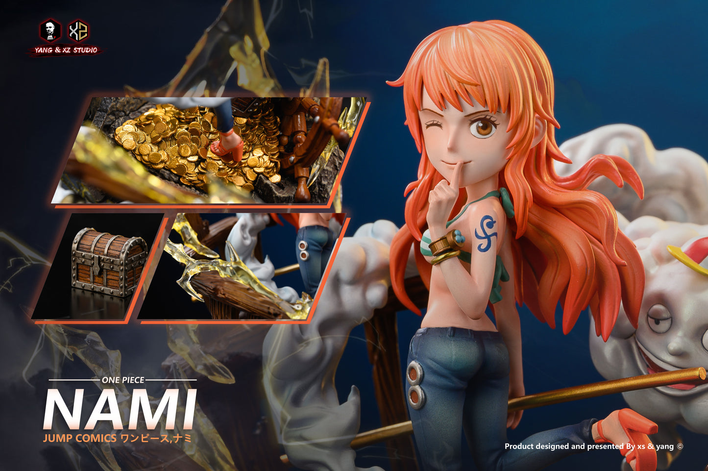 XS x YANG STUDIO – ONE PIECE: STRAW HAT PIRATE SERIES, NAMI [IN STOCK]