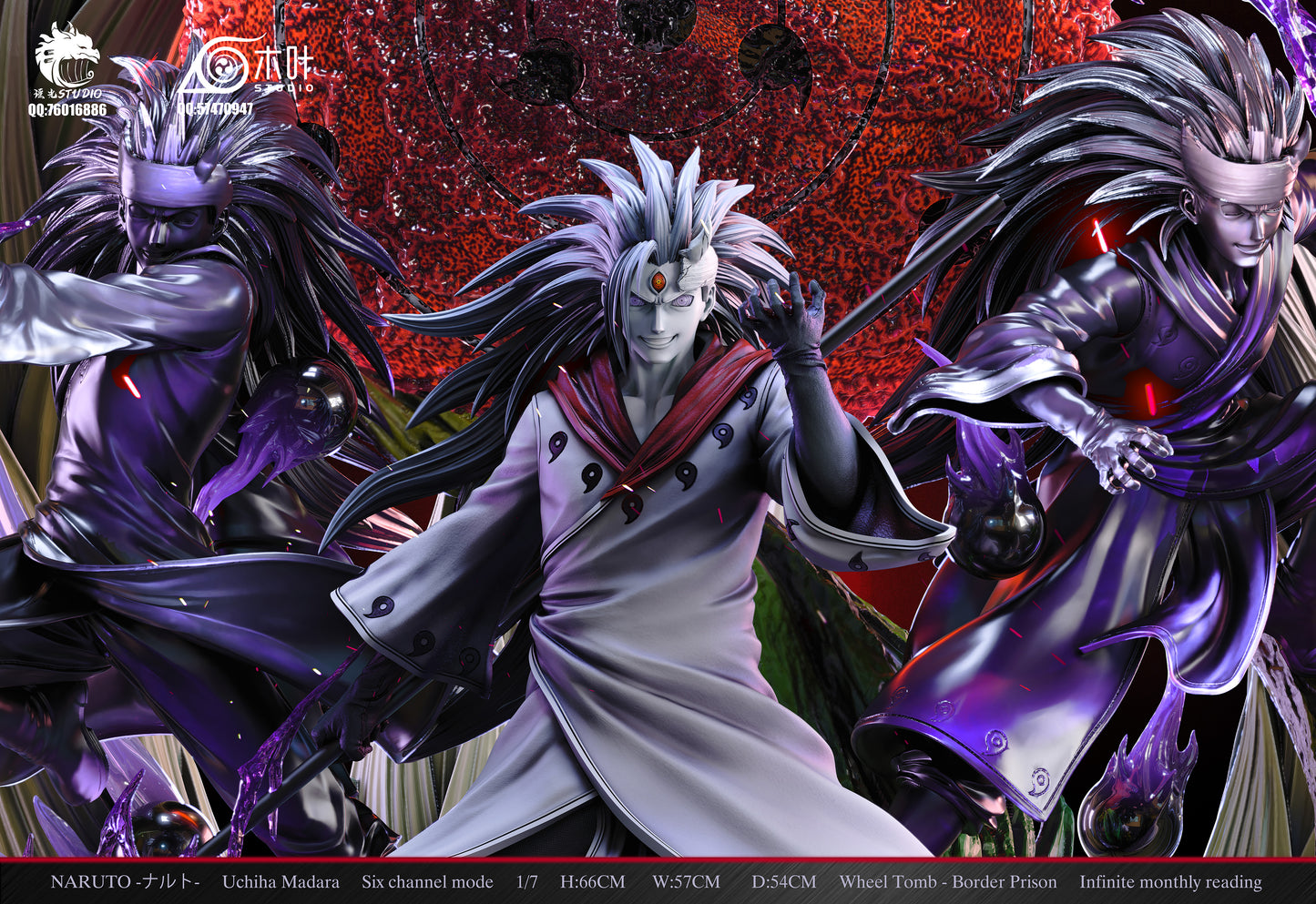 YAO GUANG x MU YE STUDIO – NARUTO: SIX PATHS MADARA UCHIHA [IN STOCK]