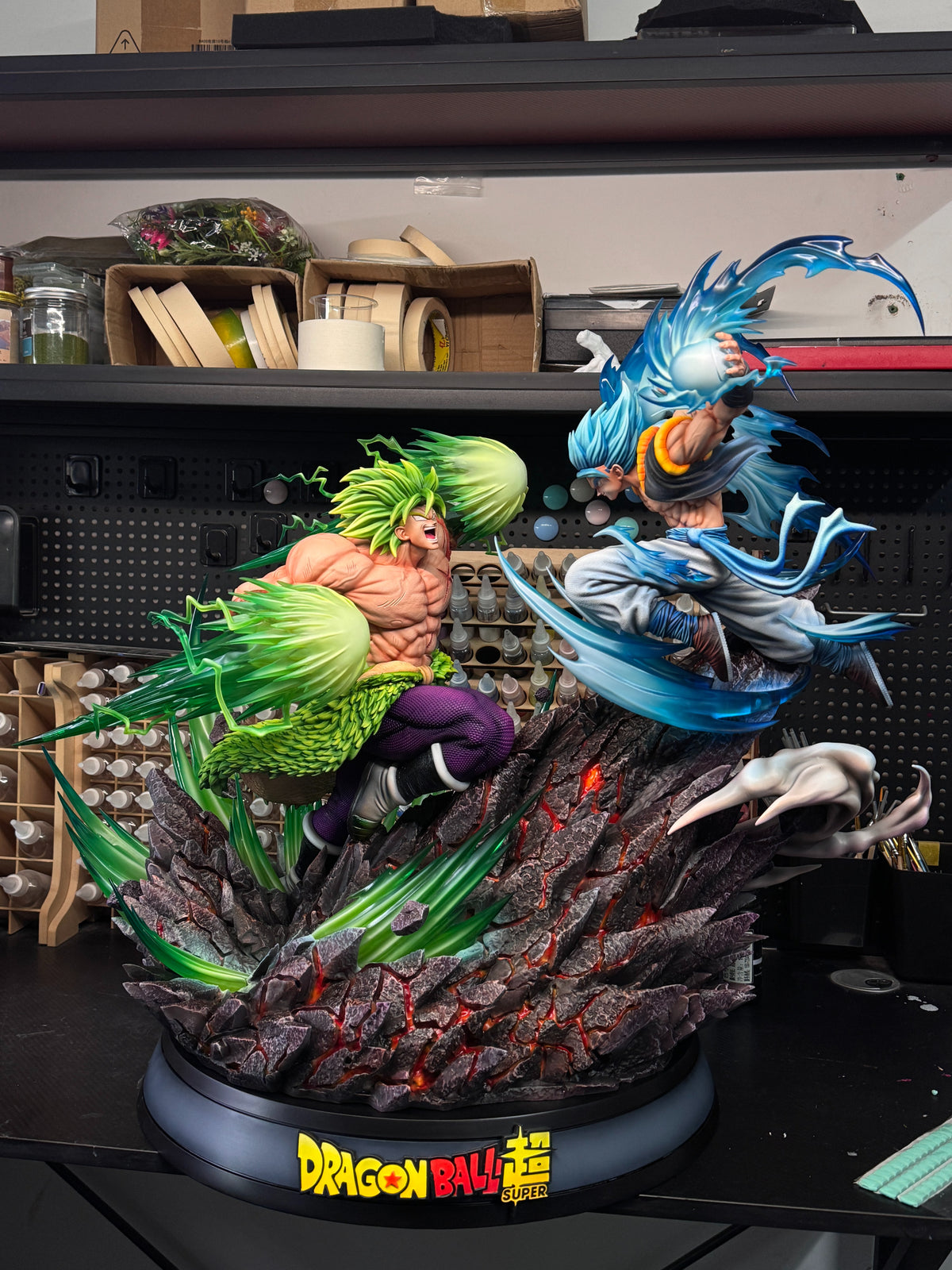 YI SHOU STUDIO - DRAGON BALL SUPER BROLY VS GOGETA 1