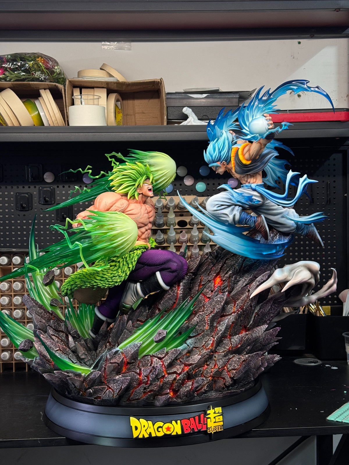 YI SHOU STUDIO - DRAGON BALL SUPER BROLY VS GOGETA 4
