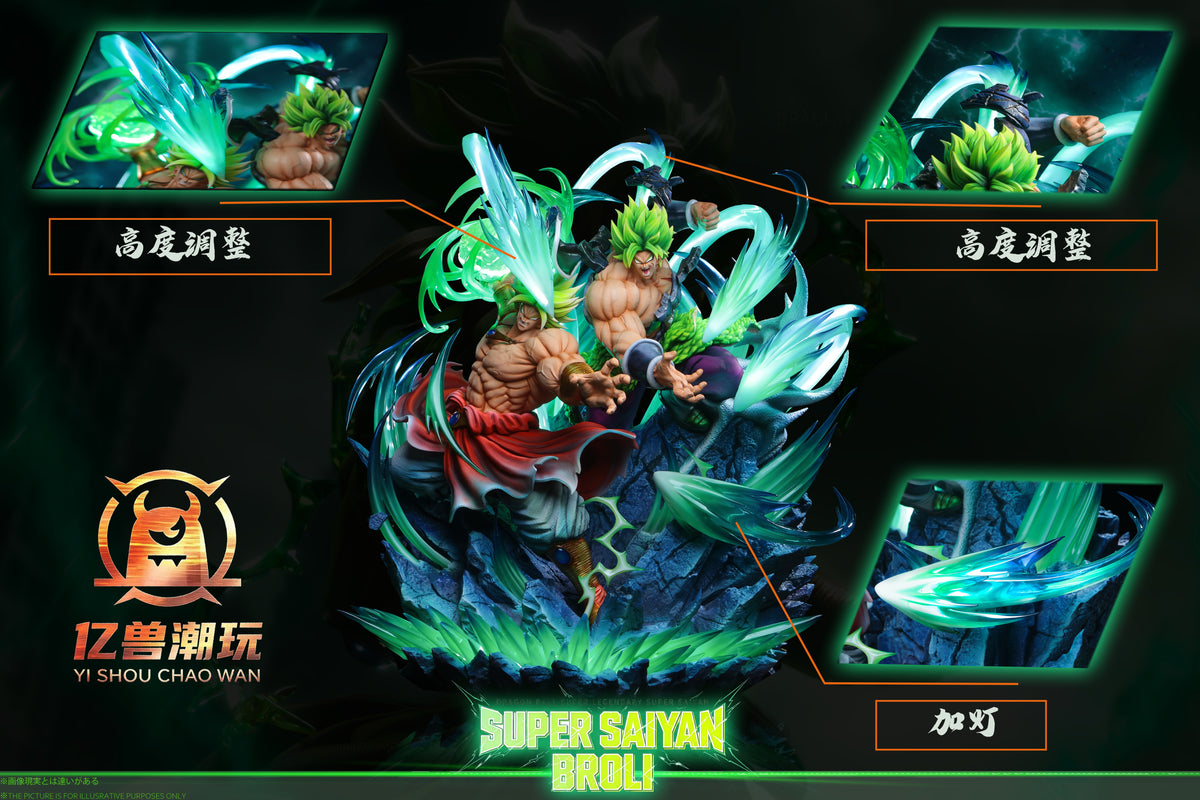 YI SHOU STUDIO - DRAGON BALL SUPER NEW AND OLD VERSION BROLY 8