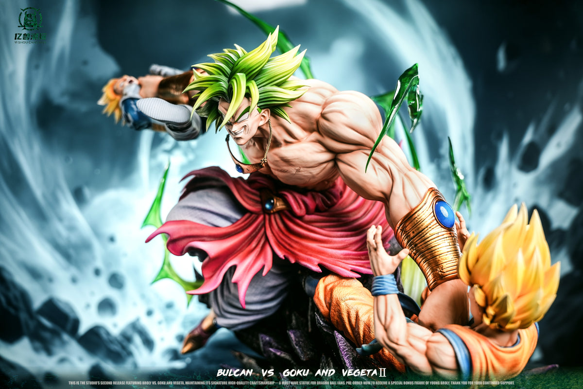 YI SHOU STUDIO - DRAGON BALL Z BROLY VS GOKU AND VEGETA 2.0 10
