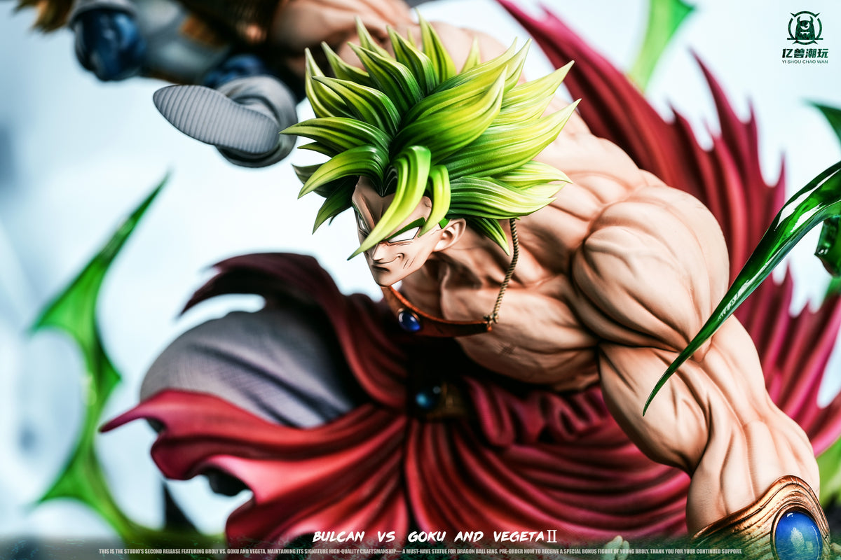 YI SHOU STUDIO - DRAGON BALL Z BROLY VS GOKU AND VEGETA 2.0 4