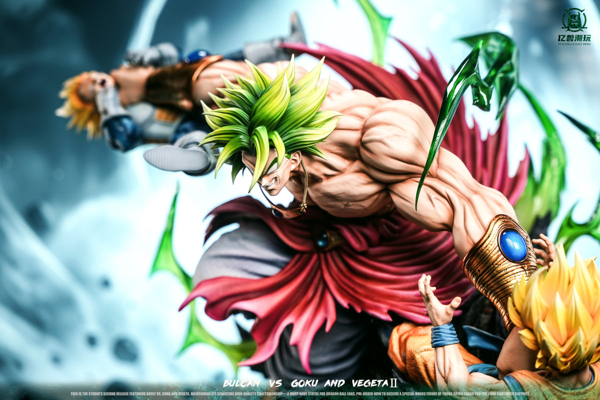 YI SHOU STUDIO - DRAGON BALL Z BROLY VS GOKU AND VEGETA 2.0 8