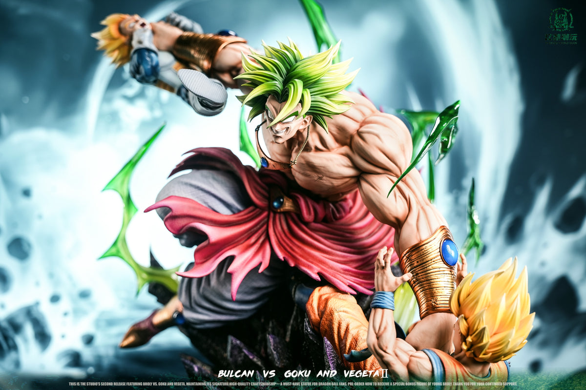 YI SHOU STUDIO - DRAGON BALL Z BROLY VS GOKU AND VEGETA 2.0 9