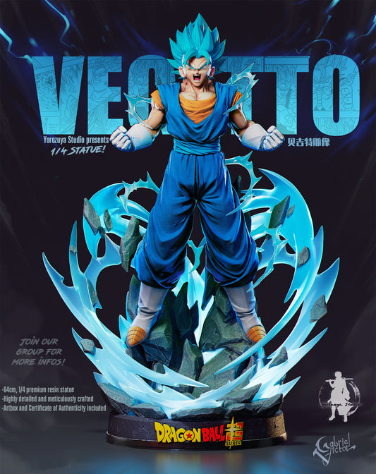 1/6 & 1/4 Scale Super Saiyan 4 Gogeta with LED - Dragon Ball Resin Statue -  ArmyAnt Studio [In Stock]