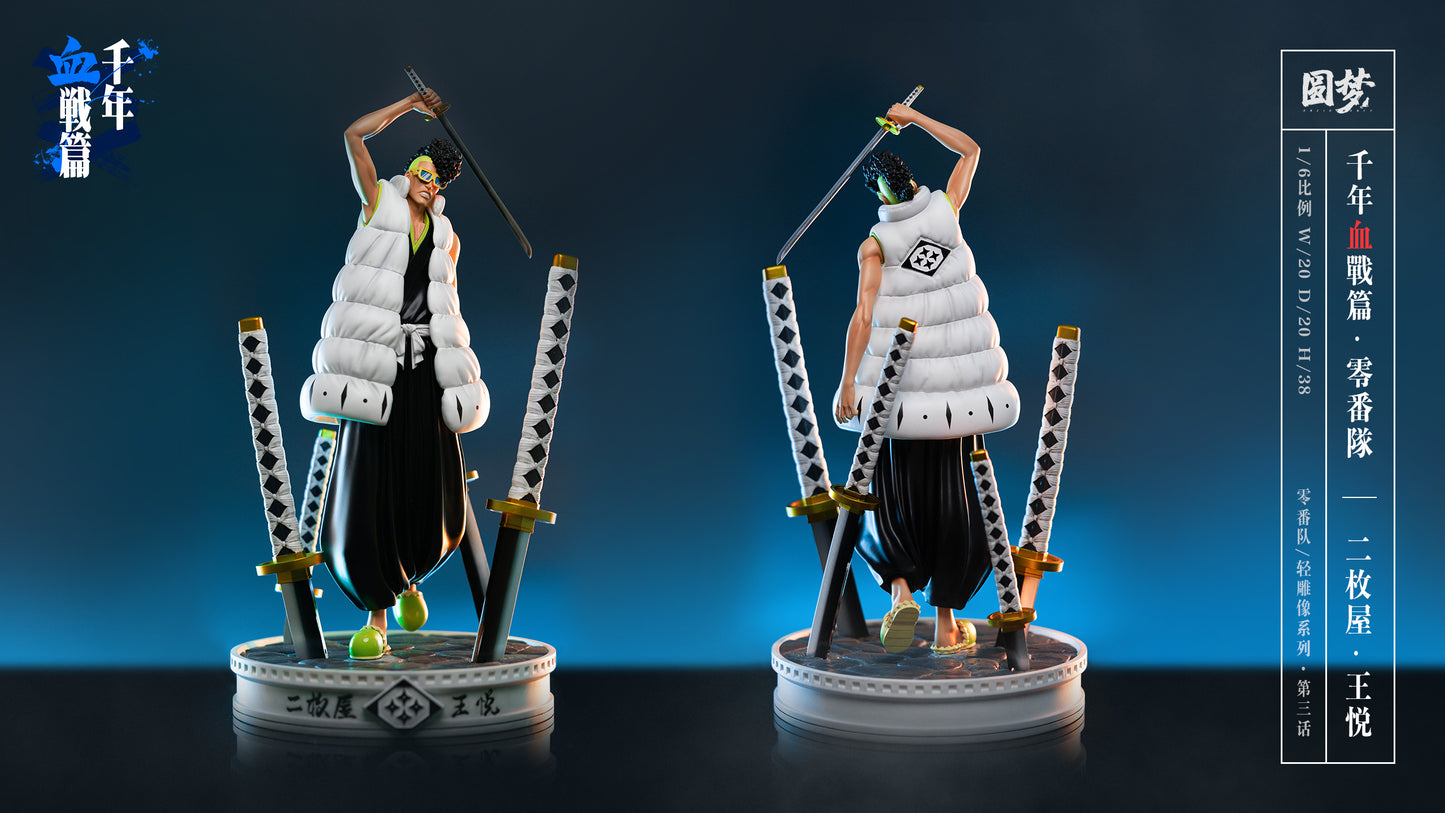 YUAN MENG STUDIO – BLEACH: ZERO DIVISION SERIES 2. SENJUMARU SHUTARA AND 3. OETSU NIMAIYA [SOLD OUT]