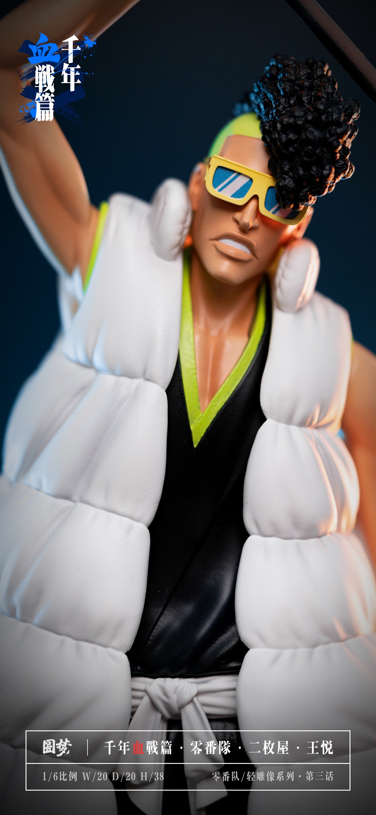YUAN MENG STUDIO – BLEACH: ZERO DIVISION SERIES 2. SENJUMARU SHUTARA AND 3. OETSU NIMAIYA [SOLD OUT]