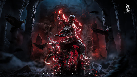 YUE GUANG CHENG STUDIO – NARUTO: UKIYO-E ART STYLE SERIES 1. ITACHI UCHIHA [IN STOCK]