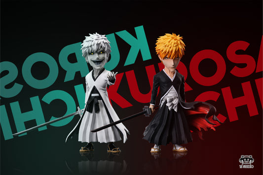 YZ STUDIO – BLEACH: LIFE OF ICHIGO KUROSAKI 3. BLACK ICHIGO AND 4. WHITE ICHIGO [IN STOCK]