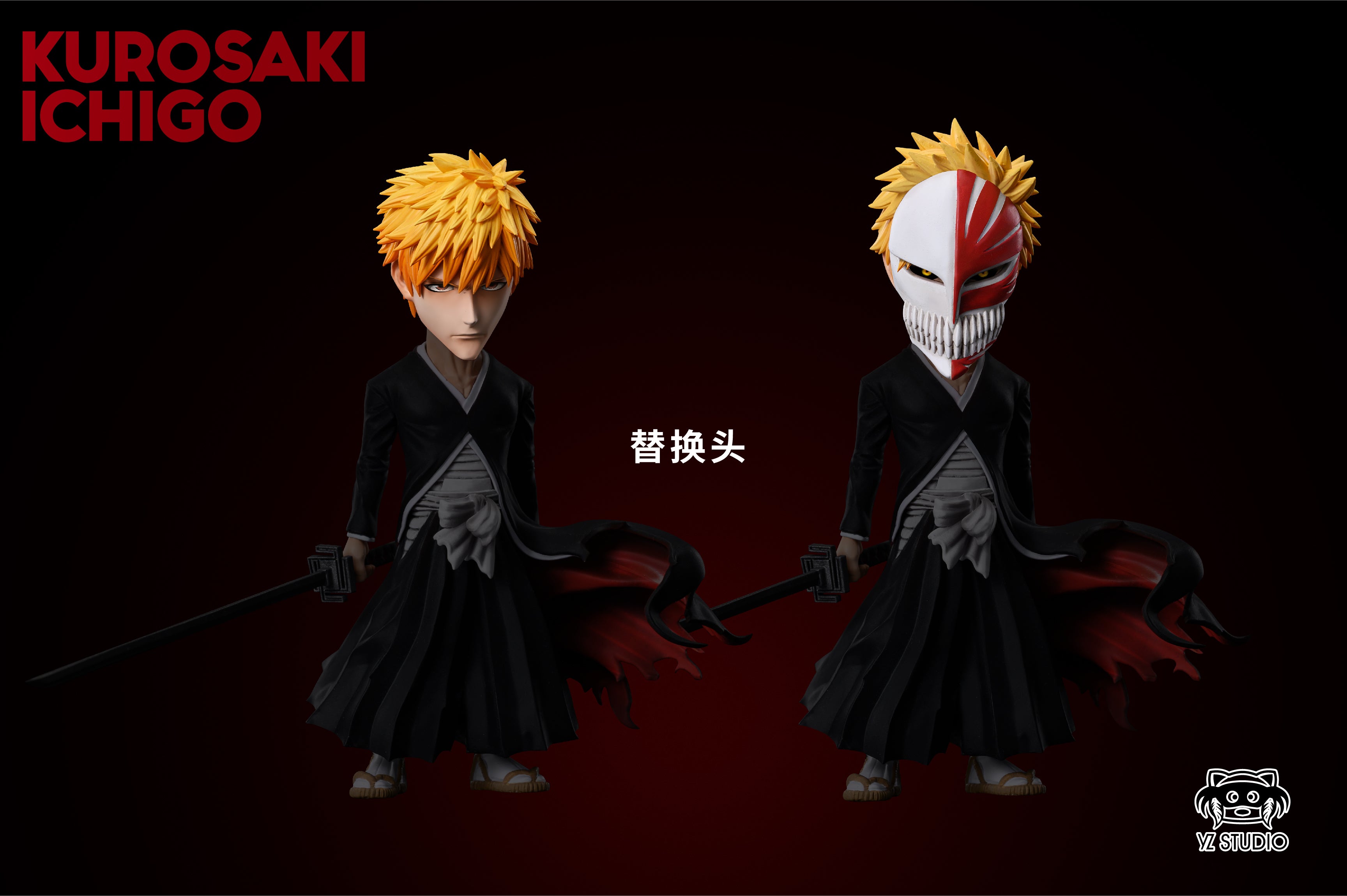 YZ STUDIO – BLEACH: LIFE OF ICHIGO KUROSAKI 3. BLACK ICHIGO AND 4
