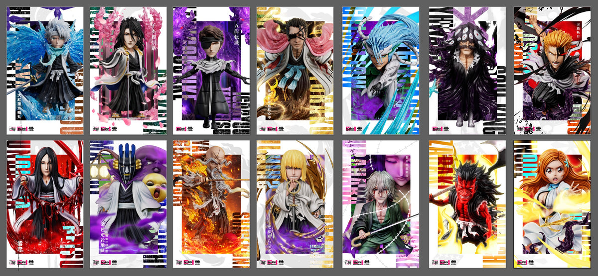 YZ STUDIO - BLEACH EFFECT COLLECTION SERIES 13. SHUN SHUN RIKKA ORIHIME INOUE 5