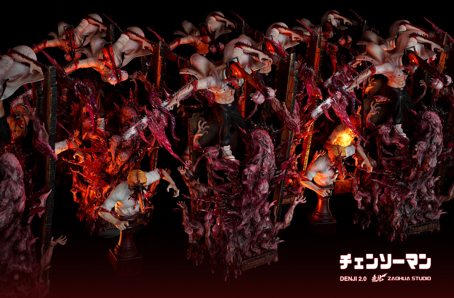 ZAOHUA STUDIO – CHAINSAW MAN: “ENDLESS 8TH FLOOR” HYBRID FORM DENJI 2.0 [IN STOCK]