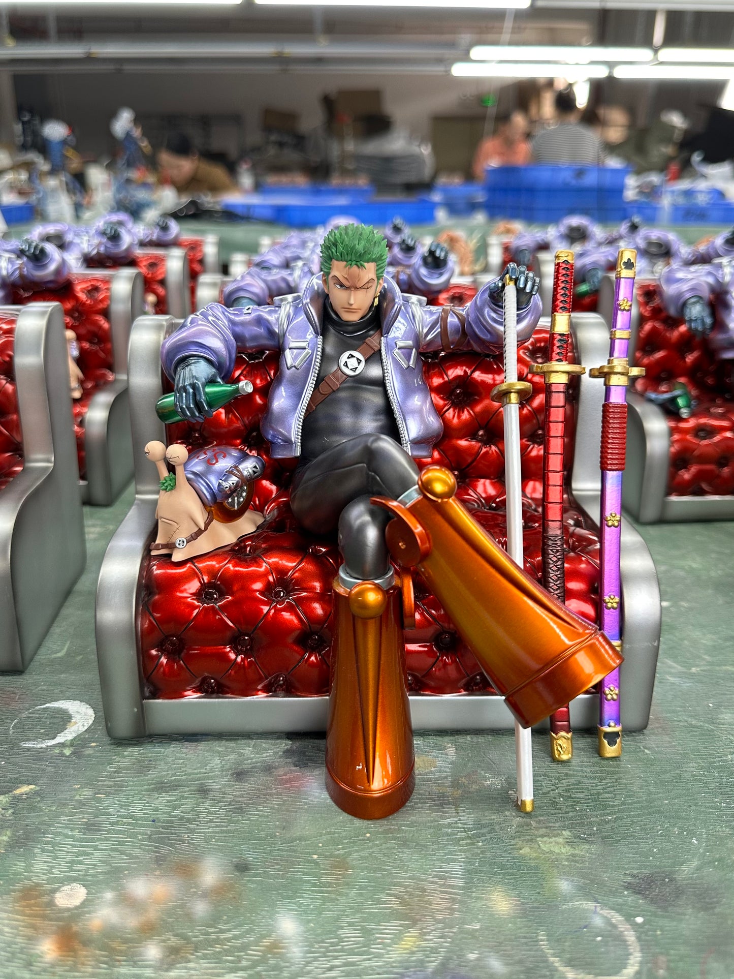 ZOOK FACTORY STUDIO - ONE PIECE: EGGHEAD ISLAND ARC 1. SITTING POSE ZORO [IN STOCK]
