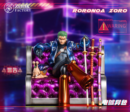 ZOOK FACTORY STUDIO - ONE PIECE: EGGHEAD ISLAND ARC 1. SITTING POSE ZORO [IN STOCK]