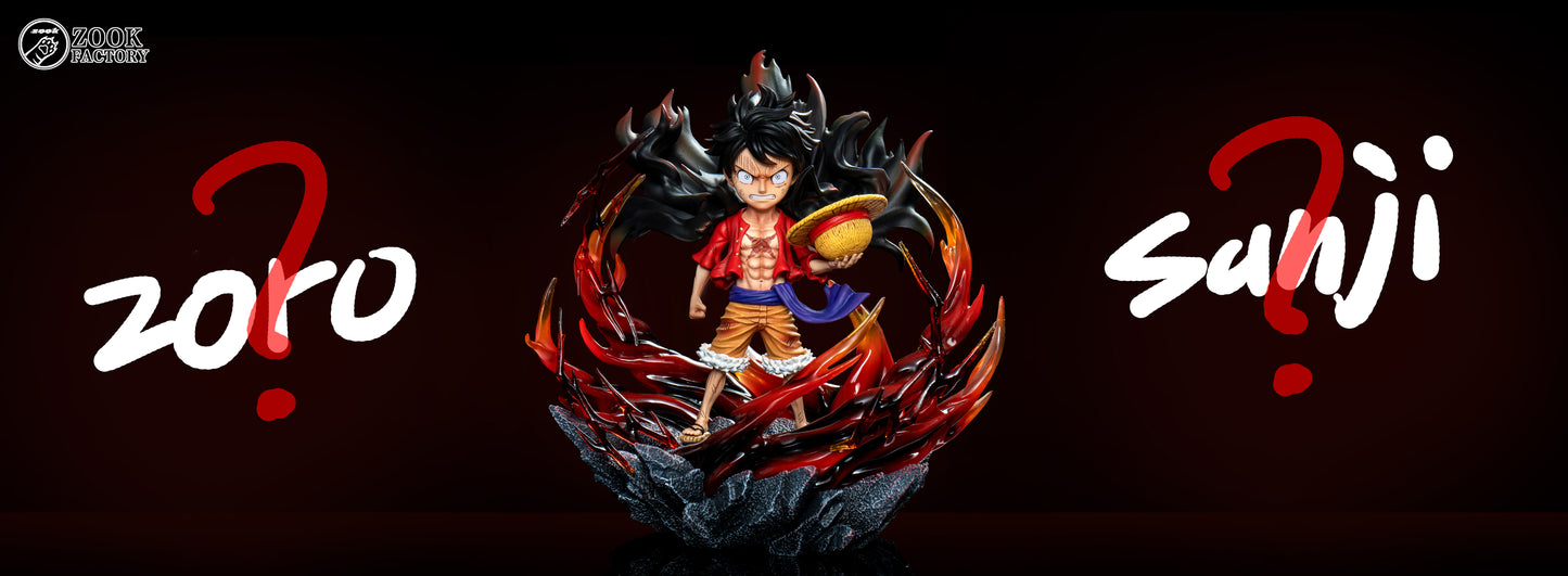 ZOOK FACTORY STUDIO - ONE PIECE: WCF MONSTER TRIO SERIES 1. COLOUR OF THE SUPREME KING LUFFY [IN STOCK]