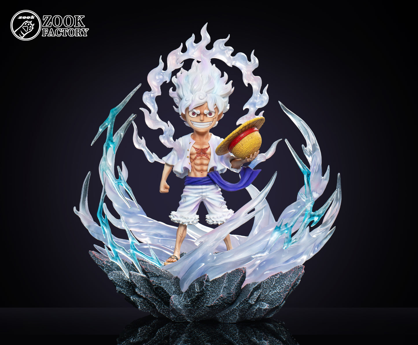 ZOOK FACTORY STUDIO - ONE PIECE: WCF MONSTER TRIO SERIES 1. COLOUR OF THE SUPREME KING LUFFY [IN STOCK]