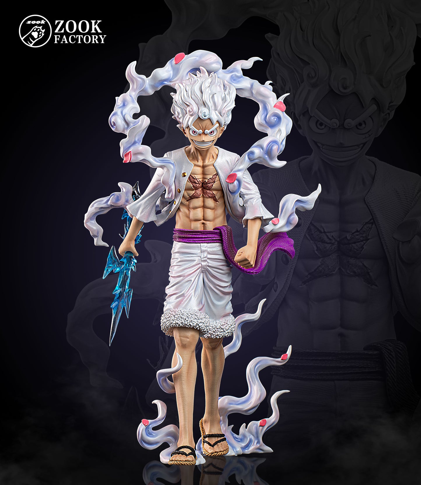 ZOOK FACTORY STUDIO – ONE PIECE: WALKING POSE NIKA LUFFY [IN STOCK]