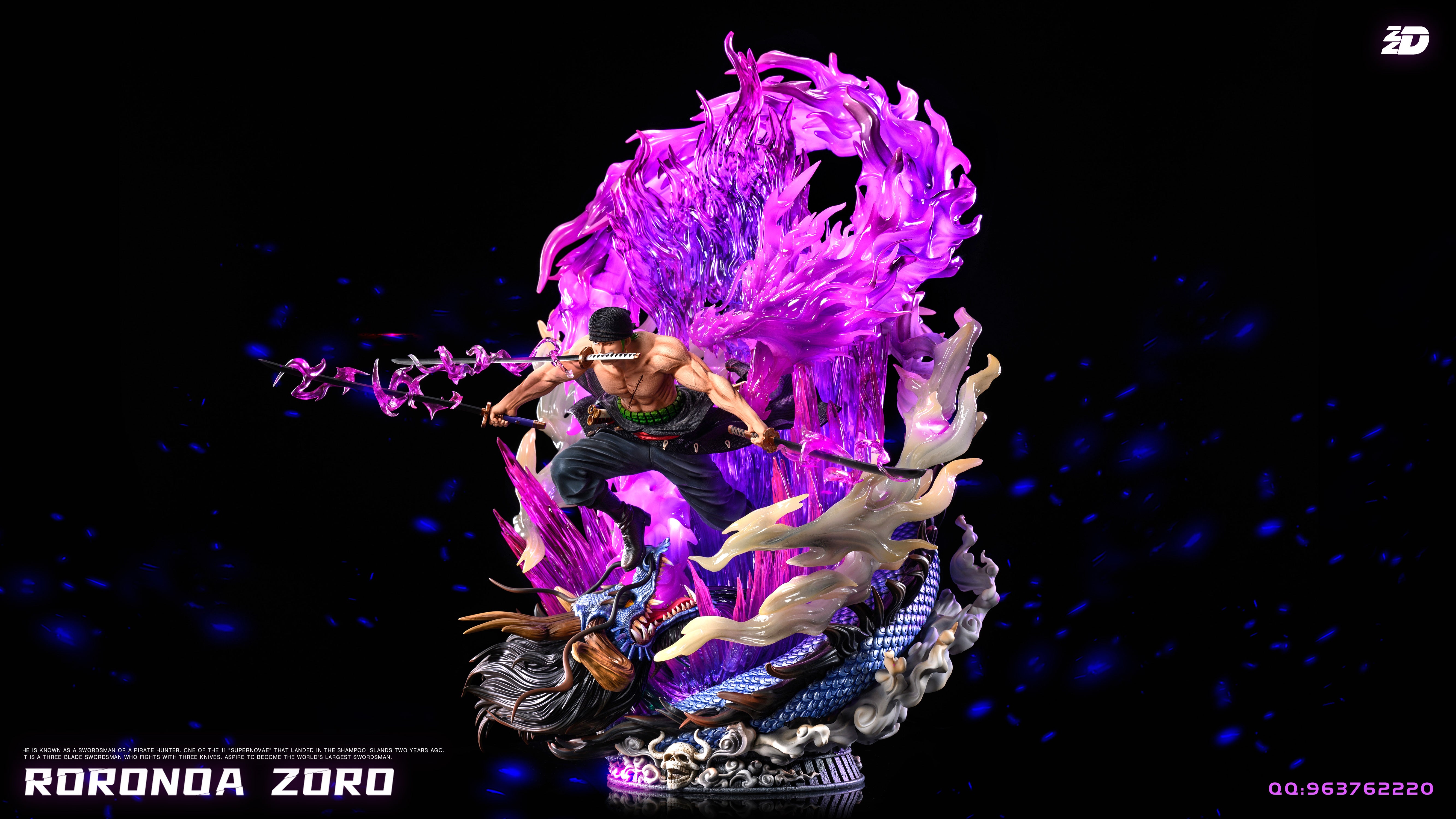ZZDD STUDIO – ONE PIECE: 3. KING OF HELL ZORO [IN STOCK] – FF