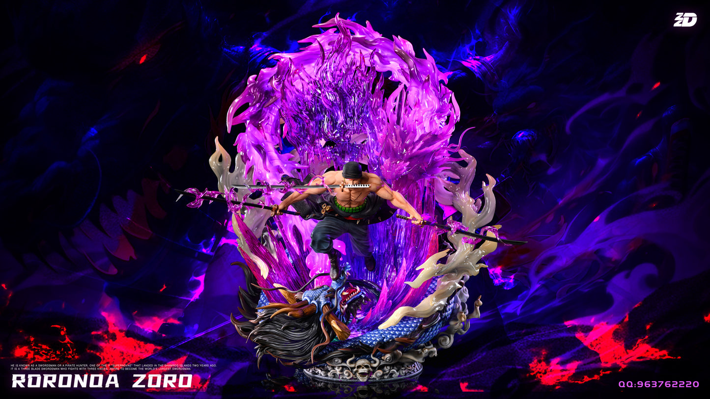 ZZDD STUDIO – ONE PIECE: 3. KING OF HELL ZORO [IN STOCK]