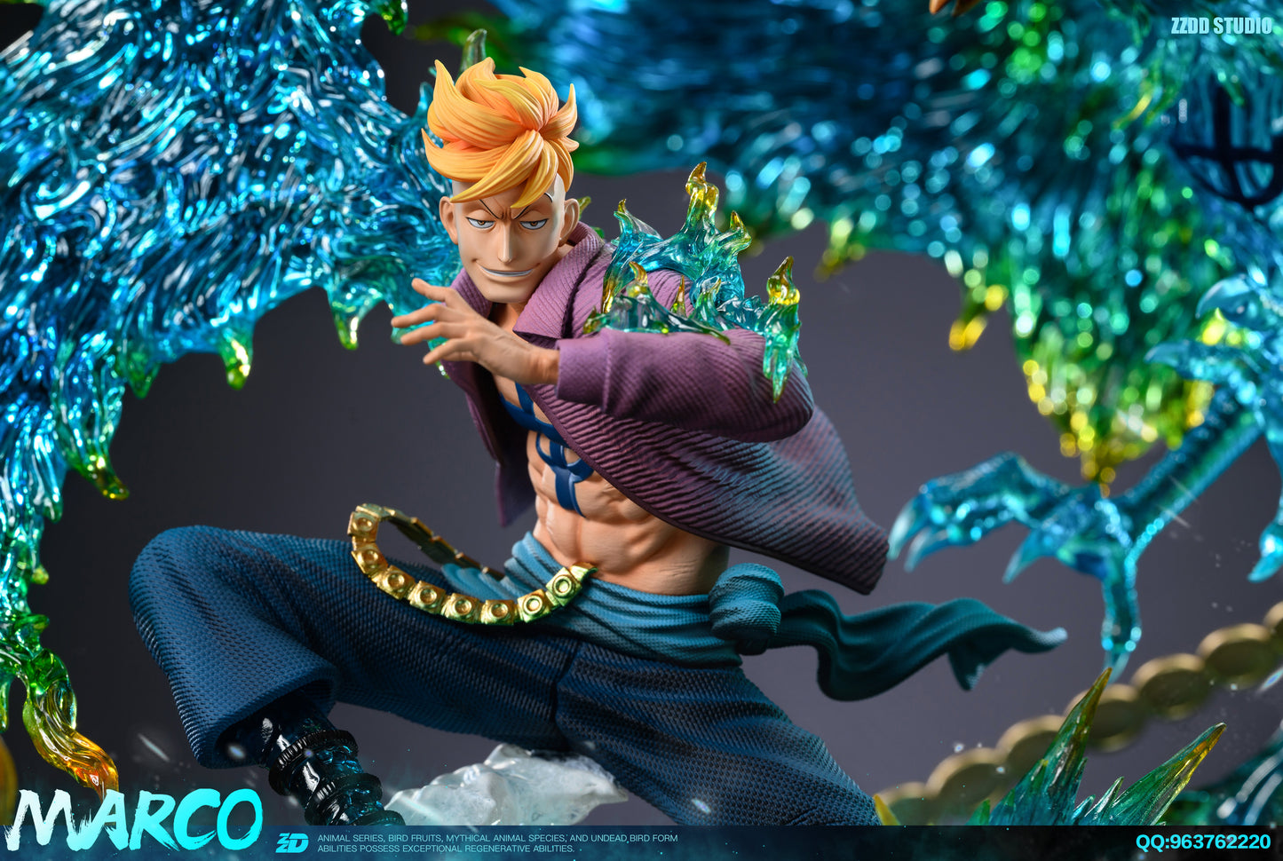 ZZDD STUDIO – ONE PIECE: 4. MARCO THE PHOENIX [IN STOCK]