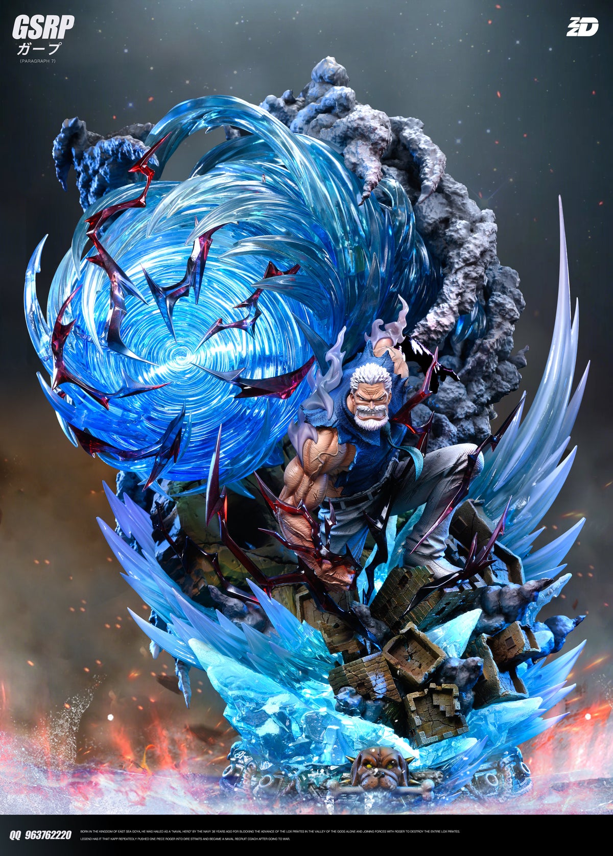 ZZDD STUDIO - ONE PIECE 7. BLUE HOLE GARP 3