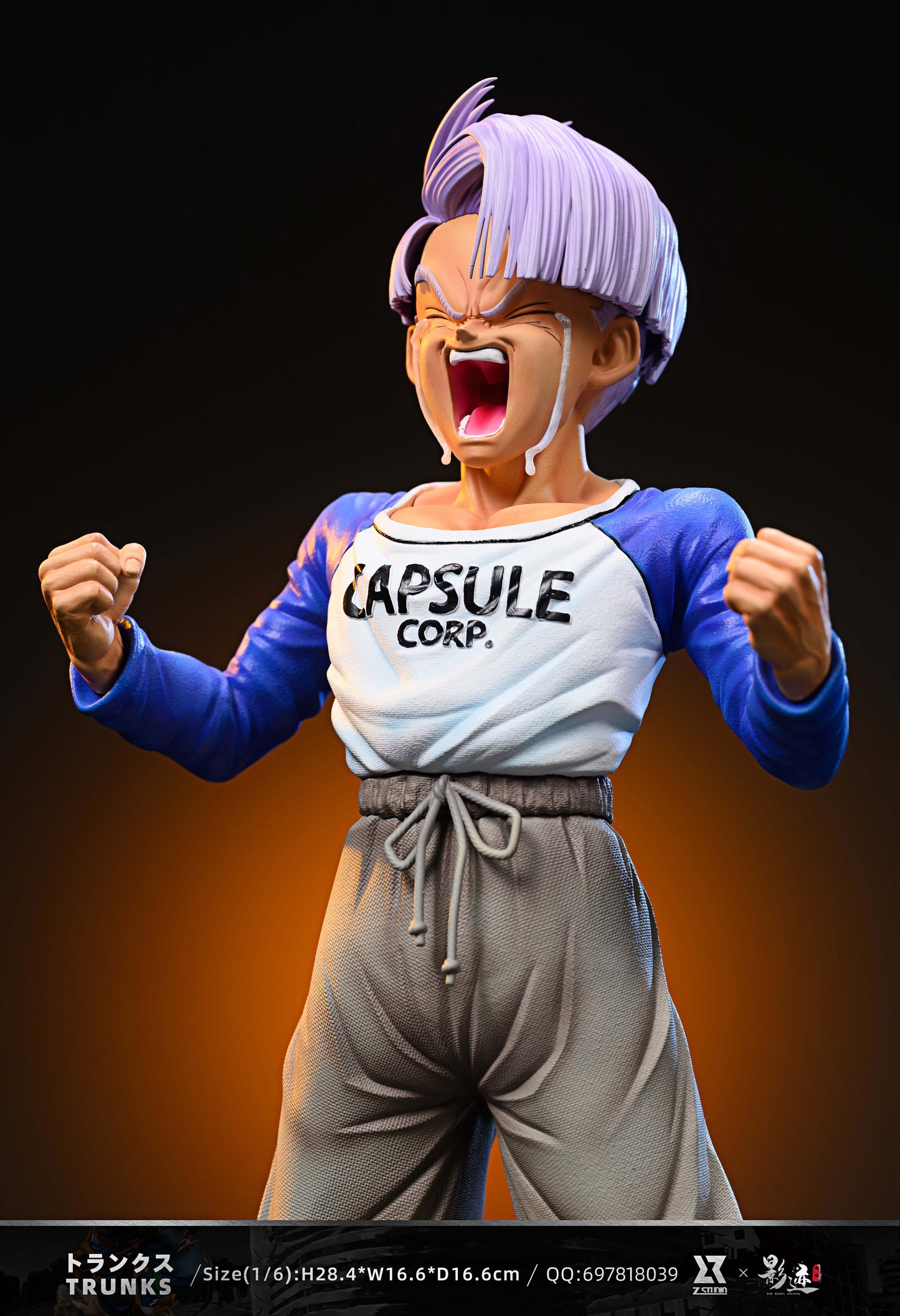 Z x DIM MODEL STUDIO – DRAGON BALL Z: BATTLE IN THE FUTURE SERIES, TEEN TRUNKS [IN STOCK]