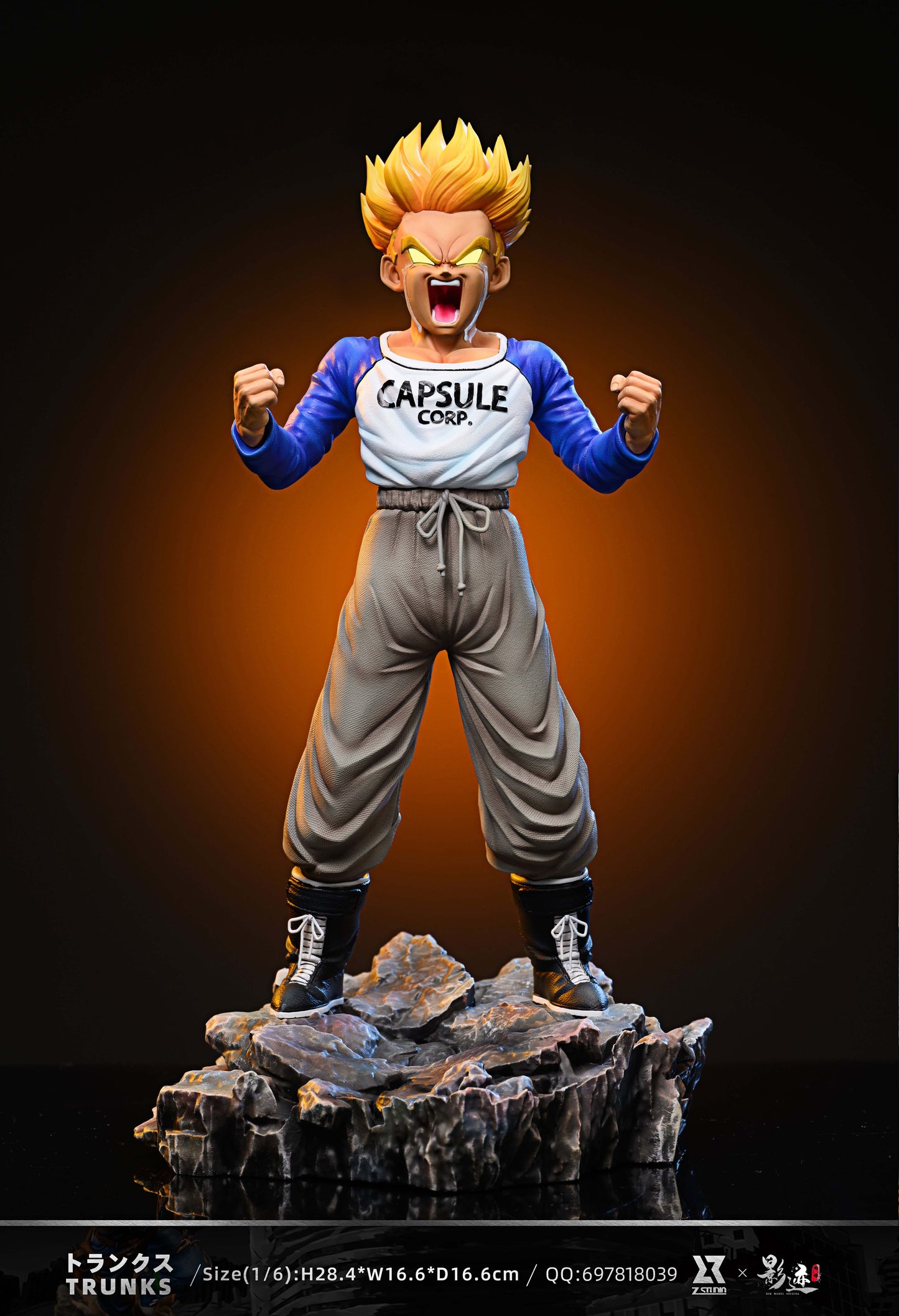 Z x DIM MODEL STUDIO – DRAGON BALL Z: BATTLE IN THE FUTURE SERIES, TEEN TRUNKS [IN STOCK]