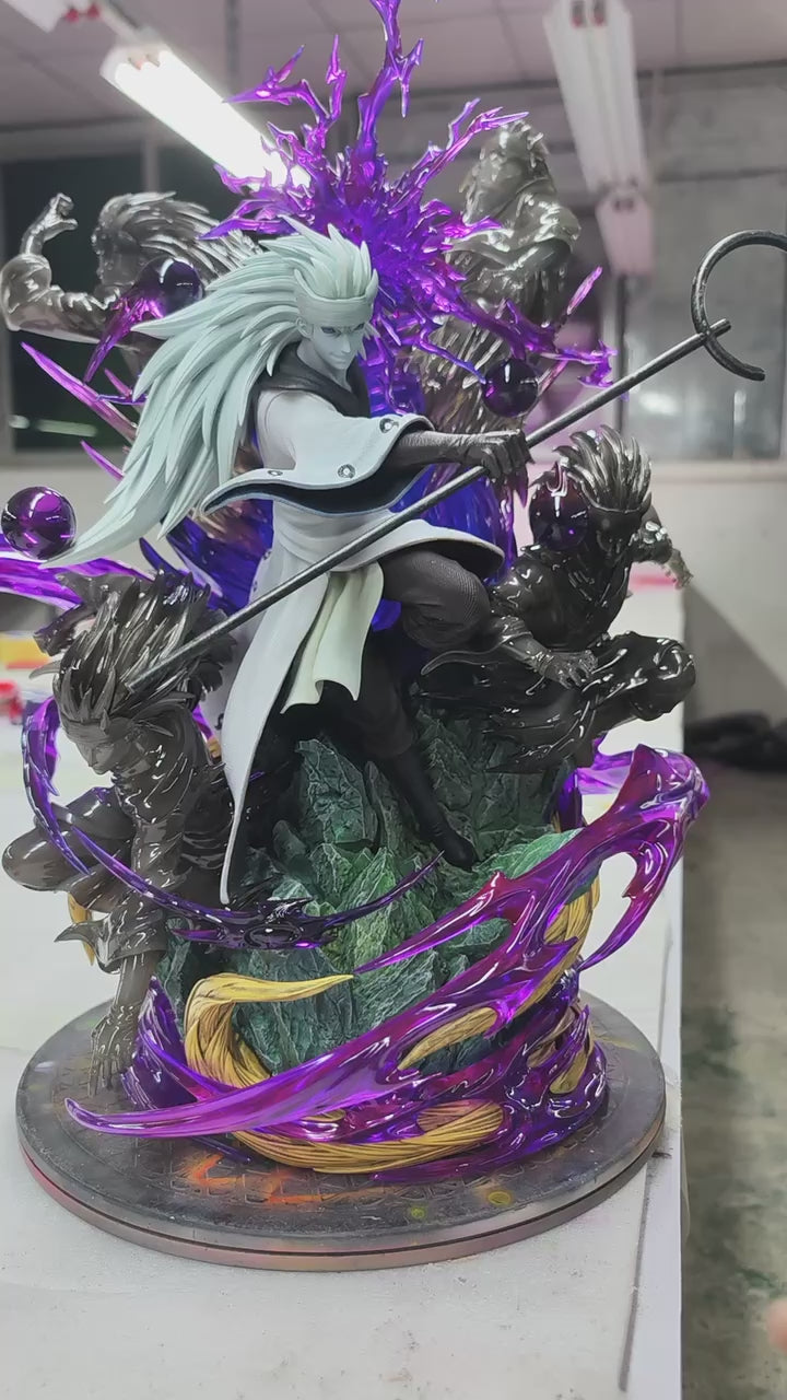 うちはマダラ JIANKE Studio Unboxing NEW Uchiha Madara Rinnegan Ver 1/4 Scale Resin