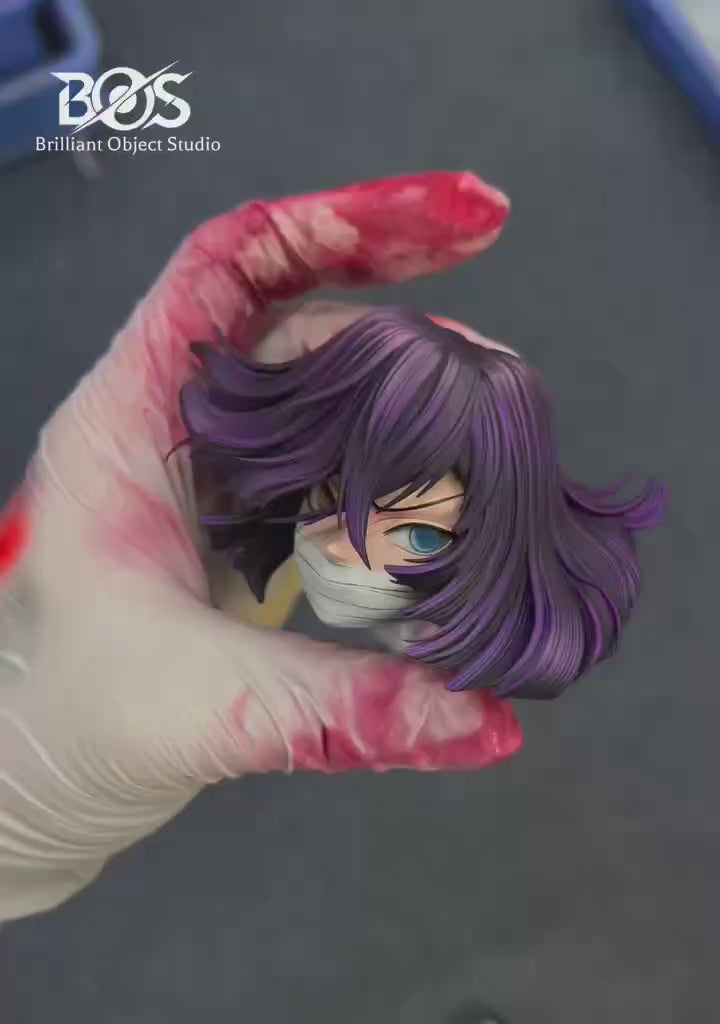 BRILLIANT OBJECT STUDIO - DEMON SLAYER OBANAI IGURO, FOURTH FORM TWIN-HEADED REPTILE 8