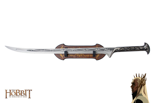 THE HOBBIT (LOTR) - THE SWORD OF THE ELVEN KING, THRANDUIL (with FREE wall plaque)