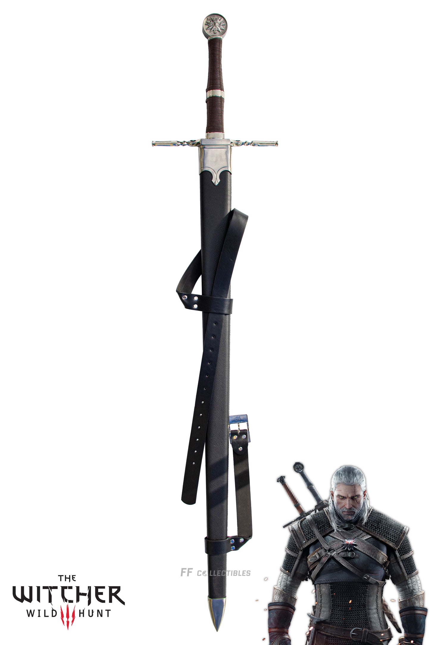 THE WITCHER - GERALT OF RIVIA'S SUPERIOR WOLVEN STEEL SWORD