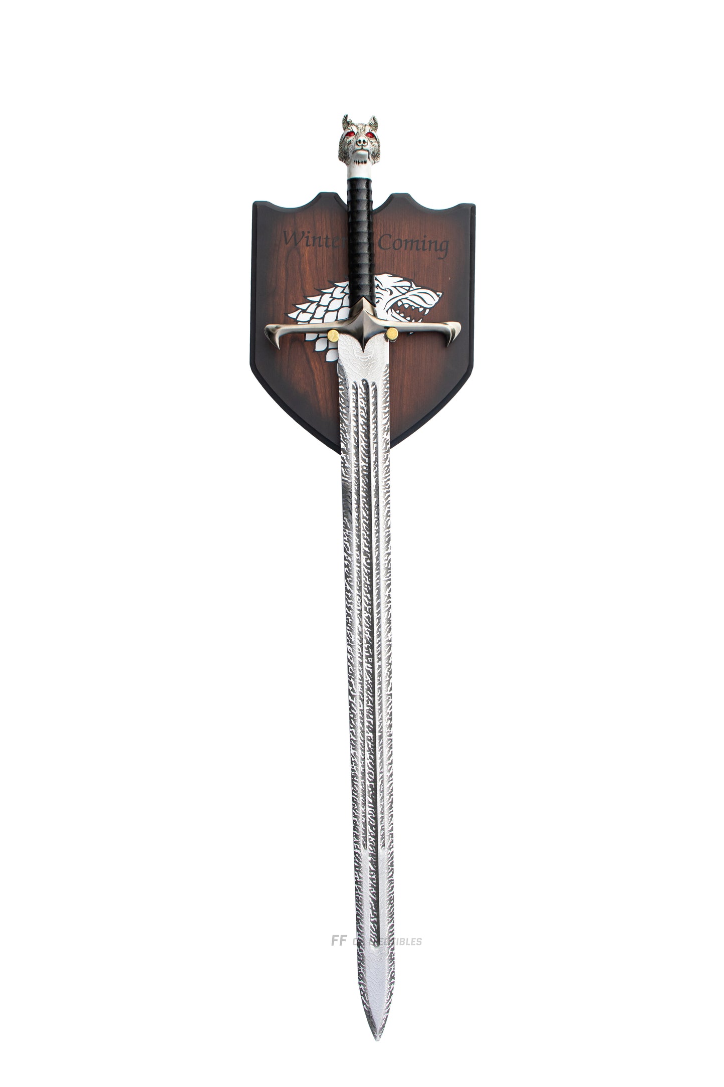 GAME OF THRONES - LONGCLAW (BOOK), THE SWORD OF JON SNOW (with FREE WALL PLAQUE)