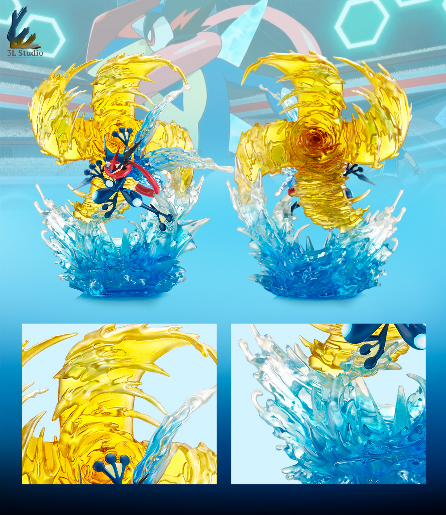 3L STUDIO – POKEMON: SOLO SERIES 1. ASH-GRENINJA [PRE-ORDER]