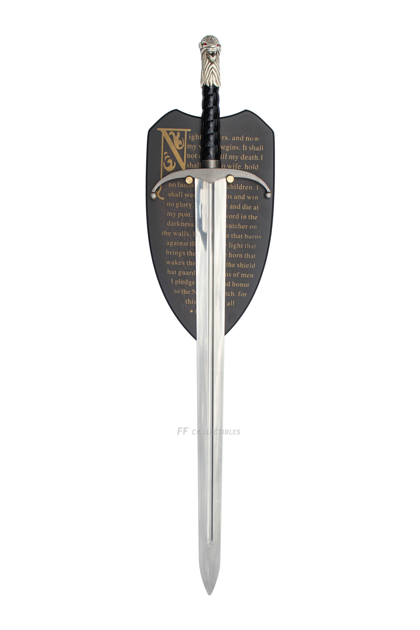 GAME OF THRONES - LONGCLAW (HBO), THE SWORD OF JON SNOW (with FREE WALL PLAQUE)