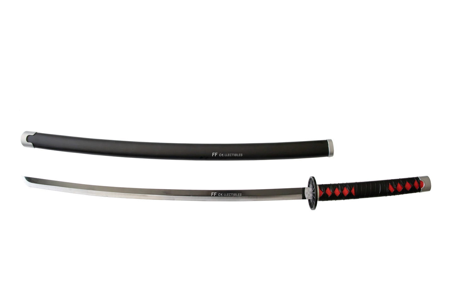 DEMON SLAYER - TANJIRO KAMADO'S NICHIRIN SWORD (with FREE sword stand)