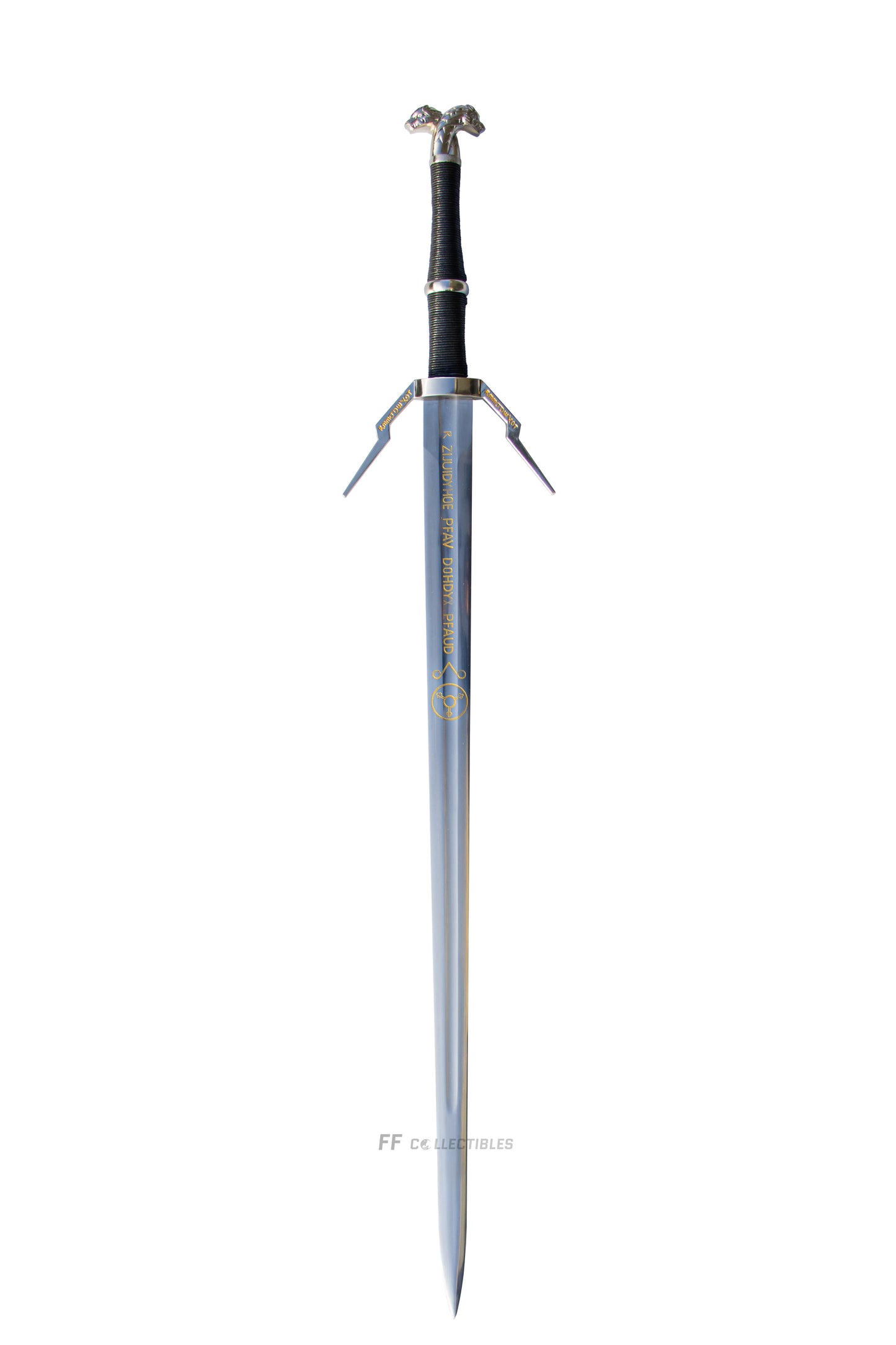 THE WITCHER - GERALT OF RIVIA'S ENHANCED WOLVEN SILVER SWORD