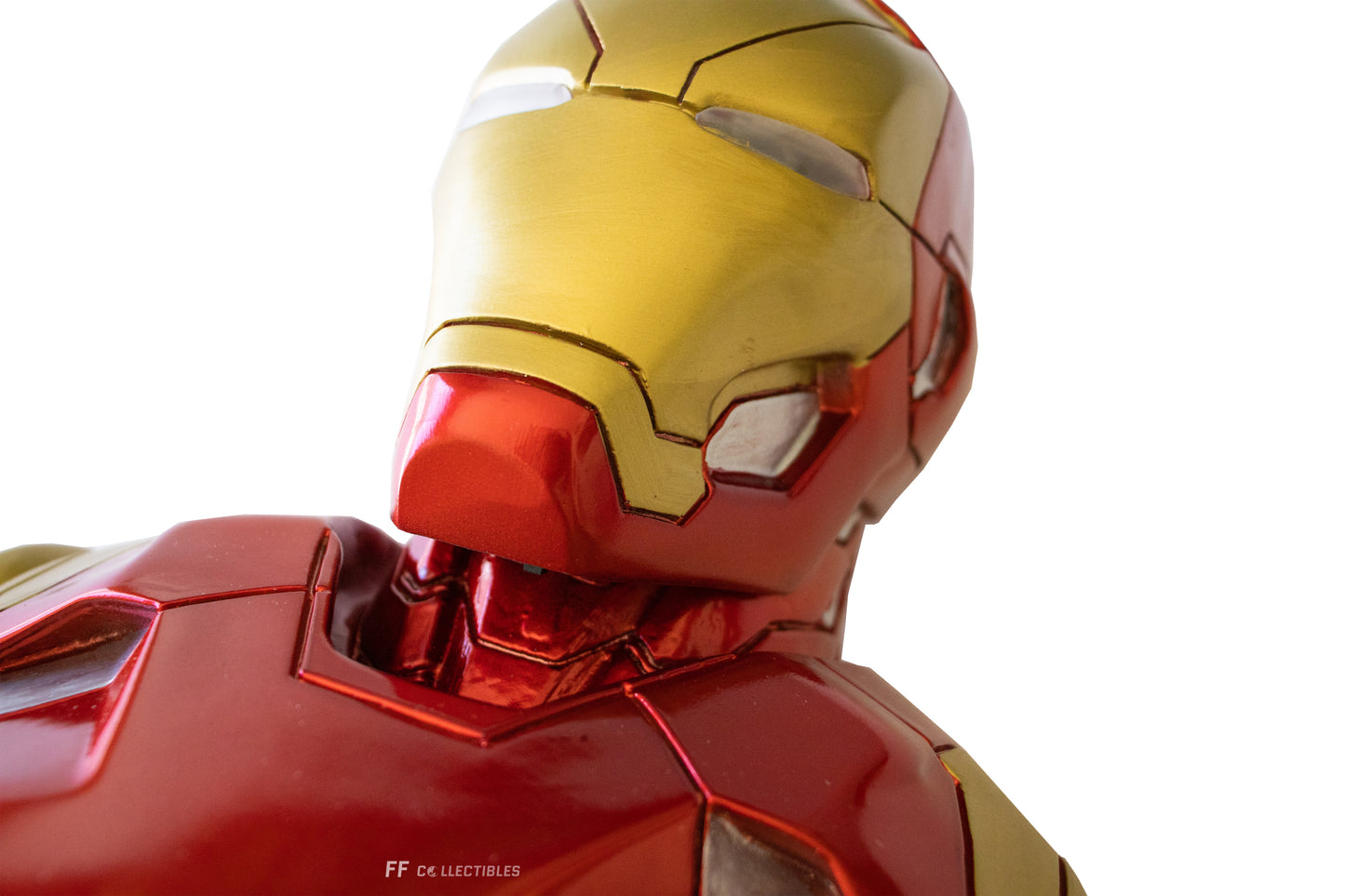 MARVEL'S AVENGERS - IRON MAN MARK46 MODEL STATUE FIGURE (RESIN REPLICA w LED)